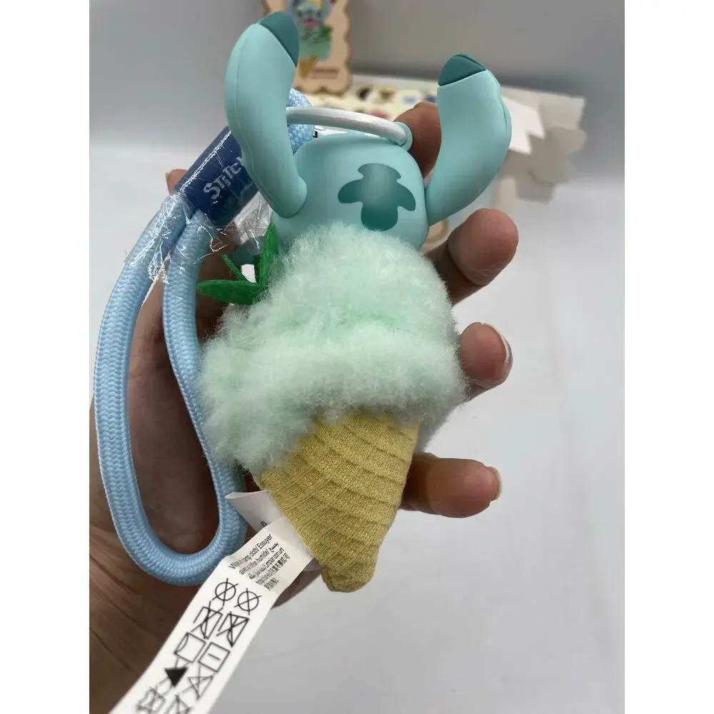 Miniso x Disney Food Stitch Dessert Vinyl Plush Pendant - Mint Ice Cream